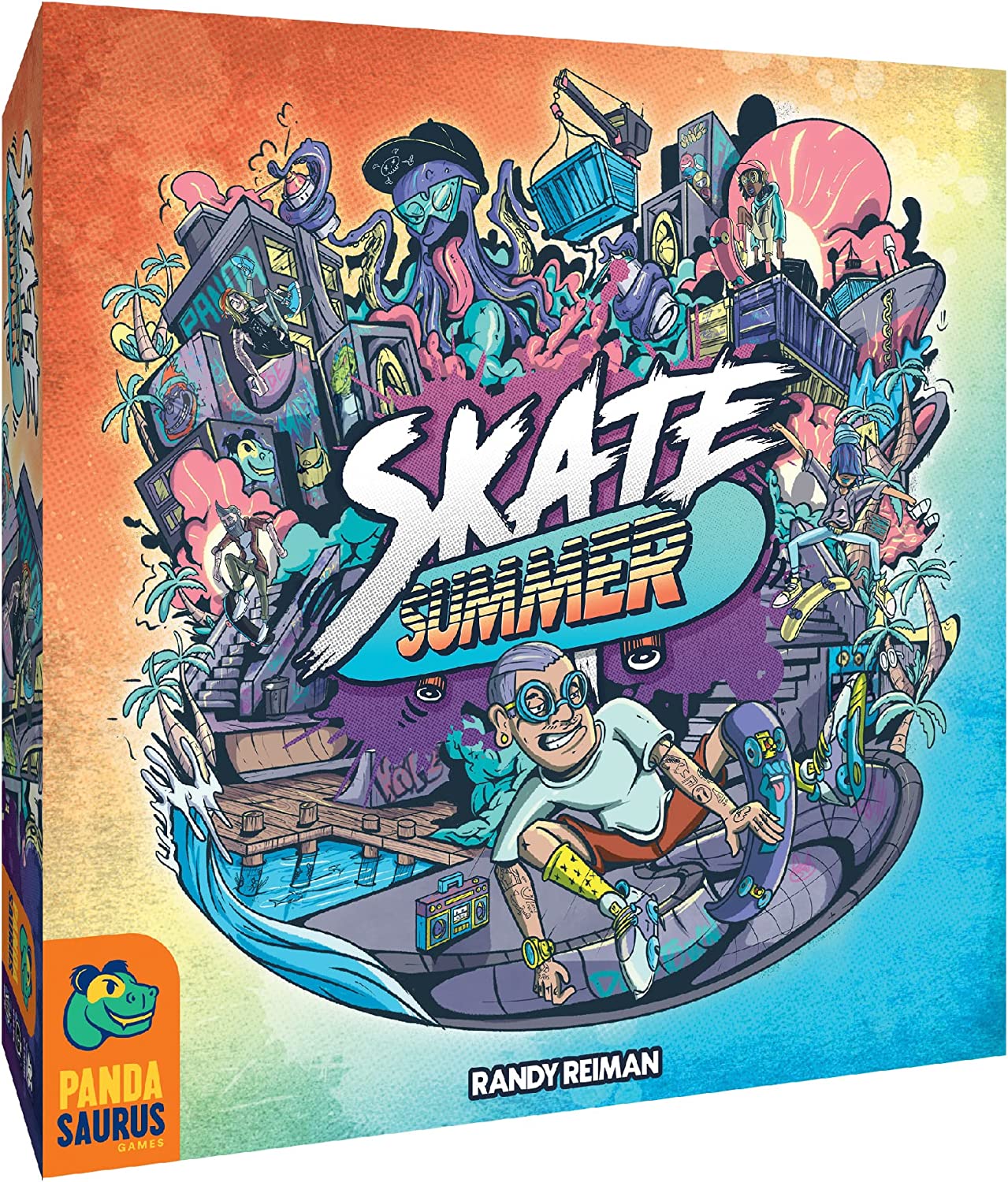 Skate Summer - WiredVillage Games - Pandasaurus Games